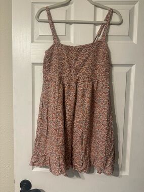 Abercrombie & Fitch Pink Floral Mini Dress